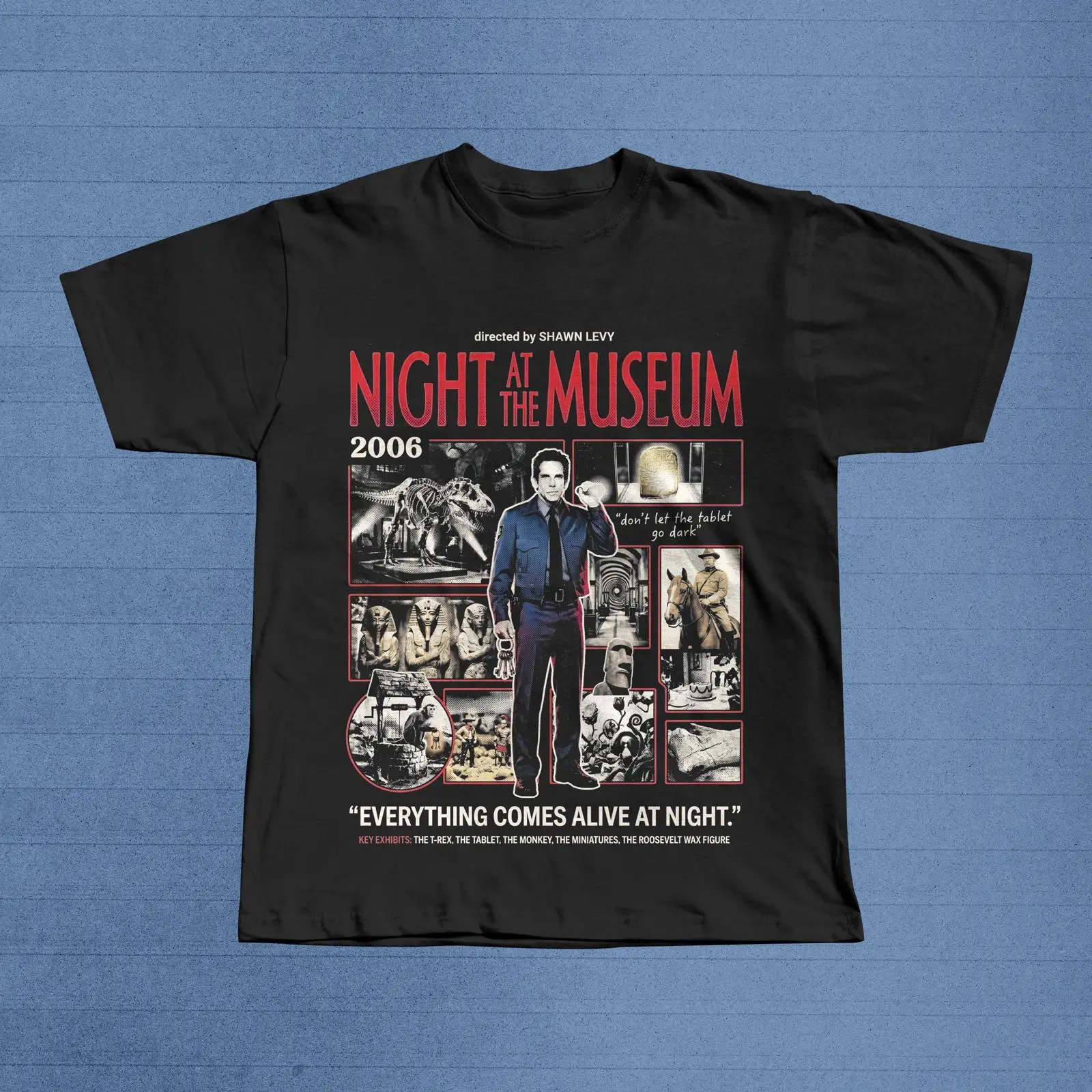 Vintage Fashion Exhibition - Night at the Museum 2006 Film-T-Shirt