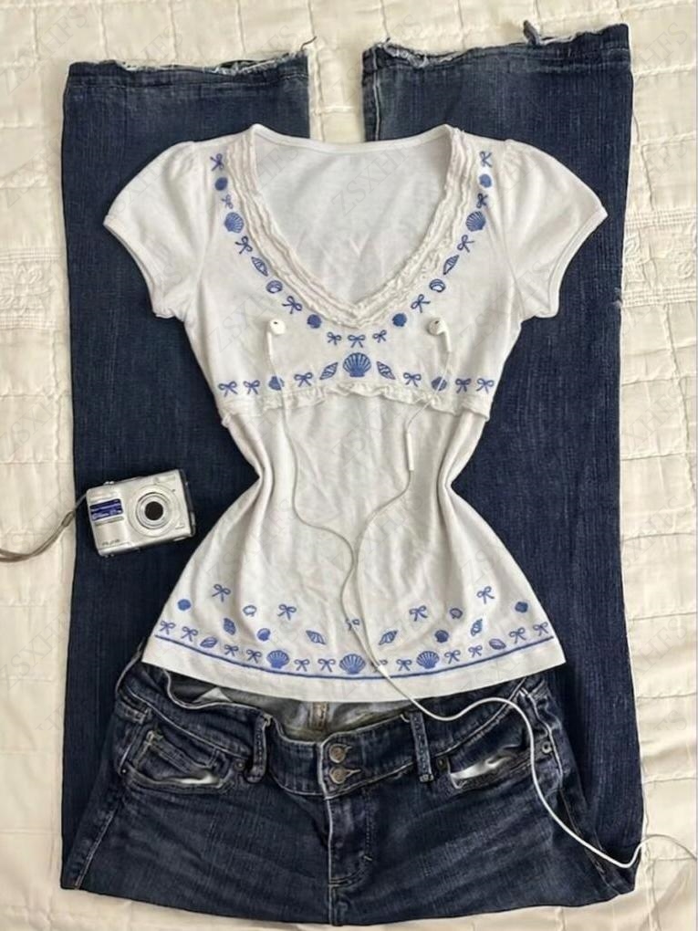 Vintage Fashion Subculture - Vintage Punk T-Shirt Sommer 90er Sweet