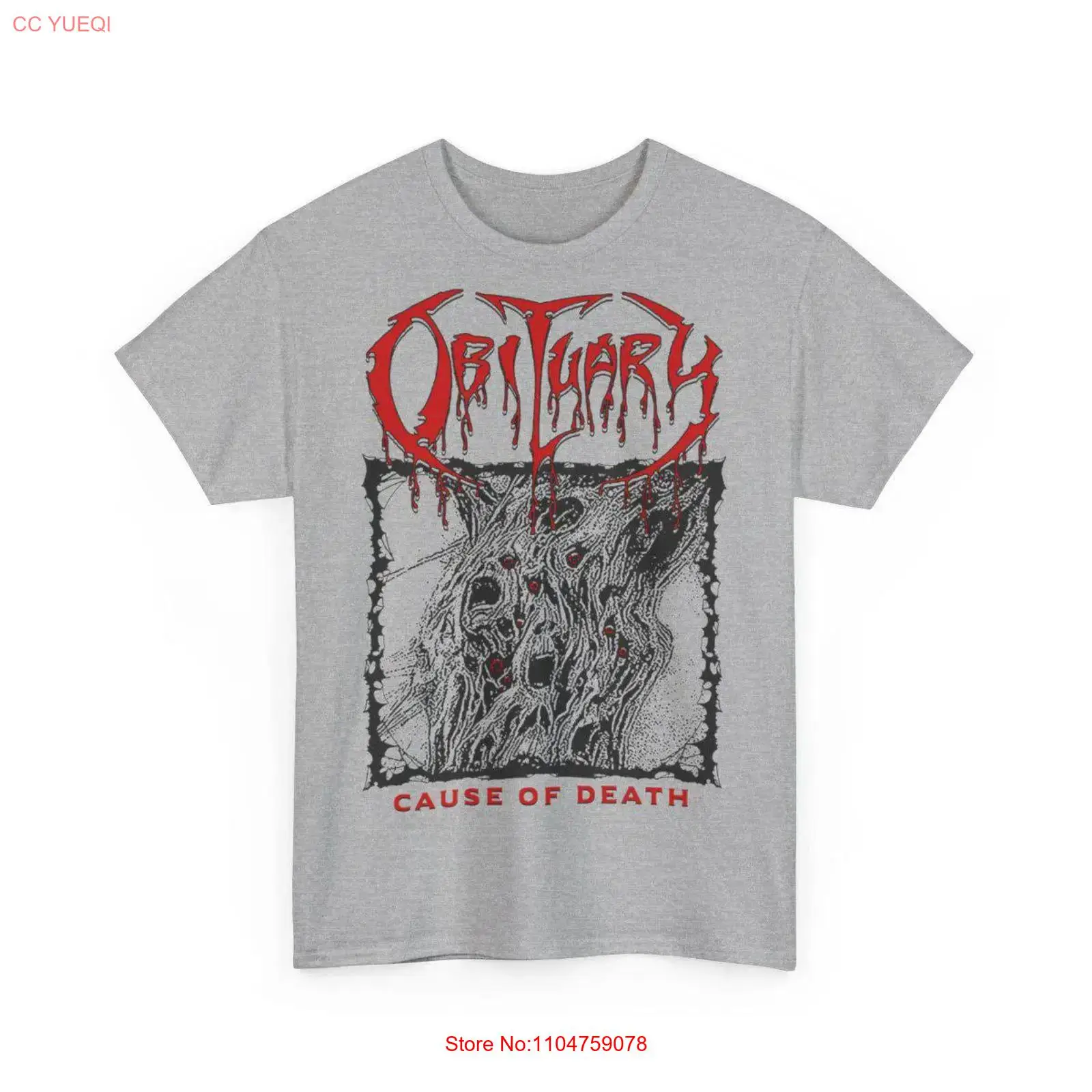 OBITUARY T-Shirt mit Vintage-D – Vintage Fashion Obituaries Bewertung und Preis