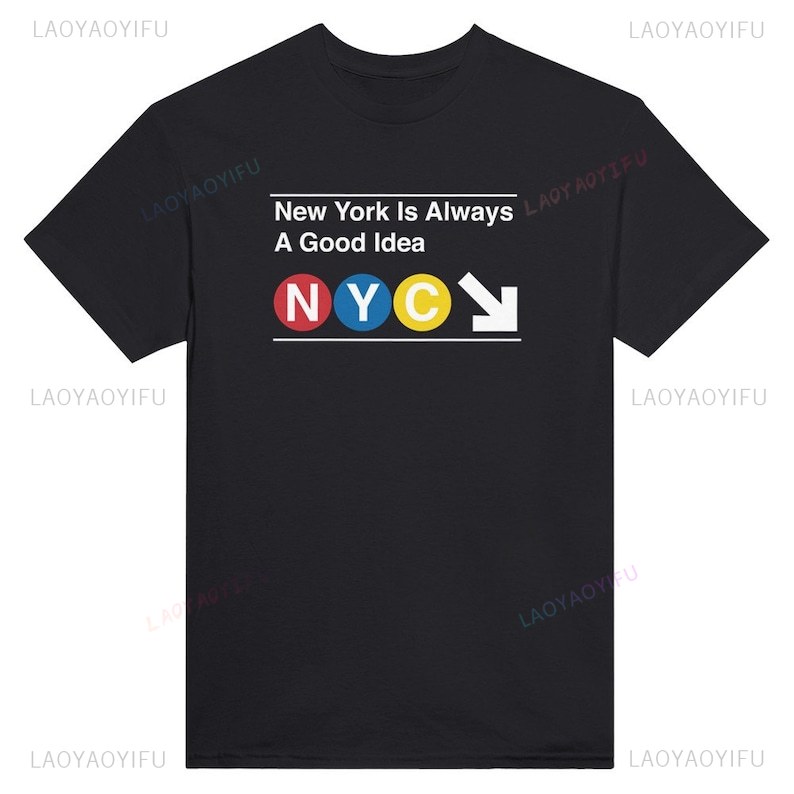 NYC Subway Sign T-Shirt Unisex – Vintage Fashion Nyc Bewertung und Preis
