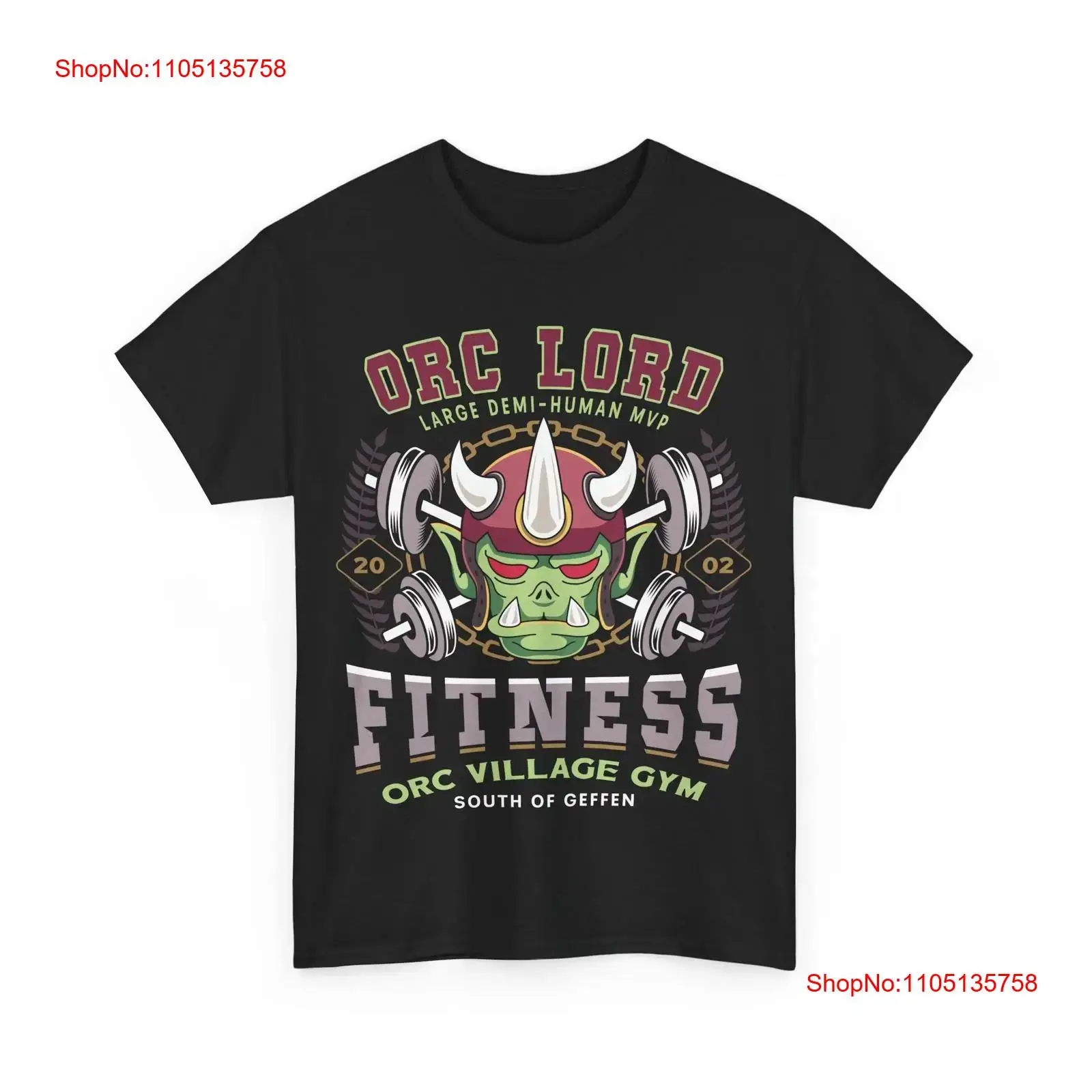 Geffen Orc Village Fitness T-S – Vintage Fashion Videos Bewertung und Preis
