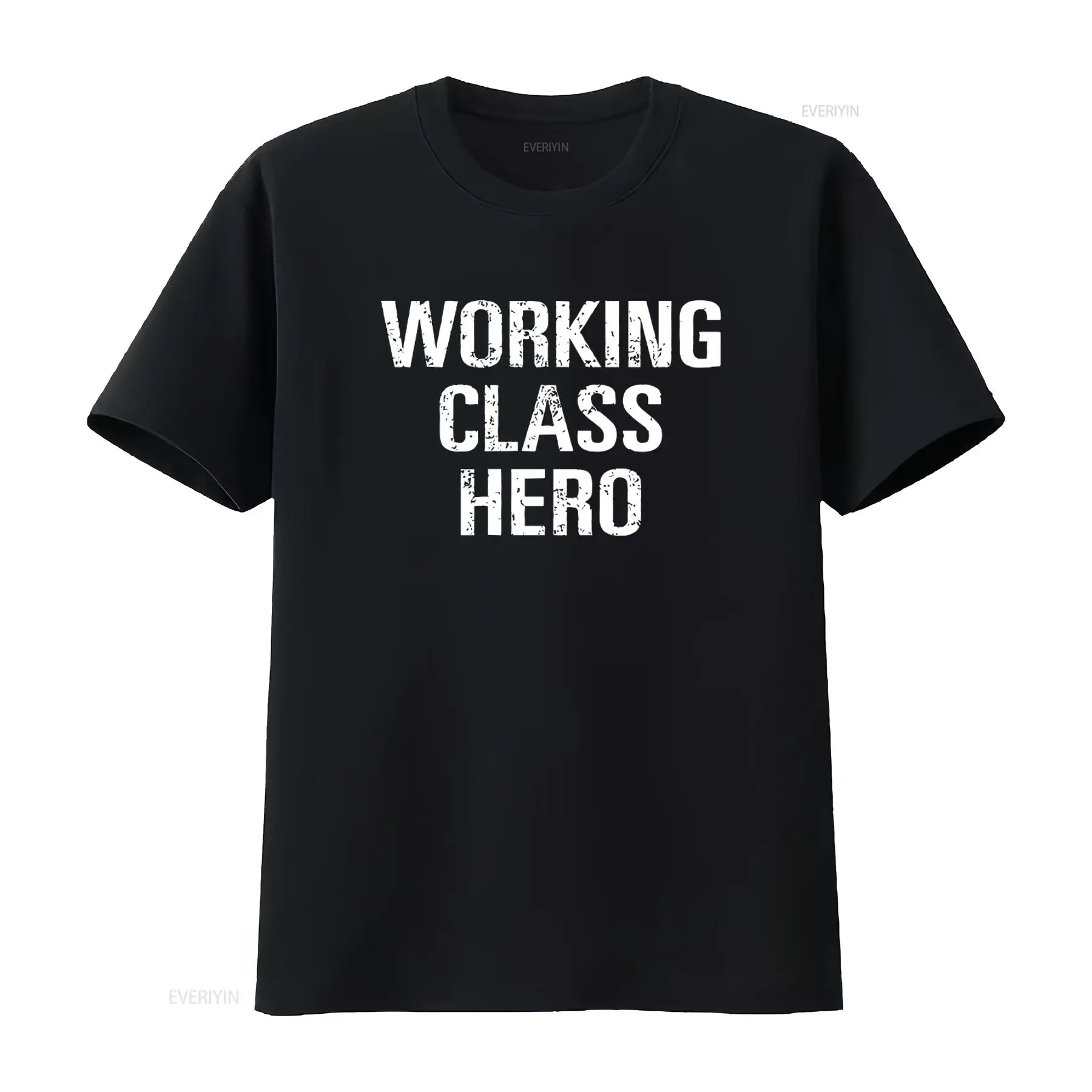 WORKING CLASS HERO Print-T-Shi – Vintage Fashion Nyc Bewertung und Preis