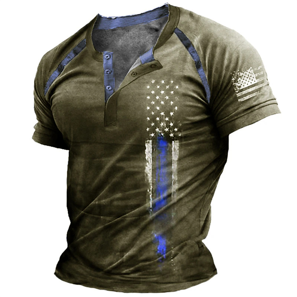 Lustiges 3D-amerikanische-Flag – Vintage Fashion For Mens Bewertung und Preis