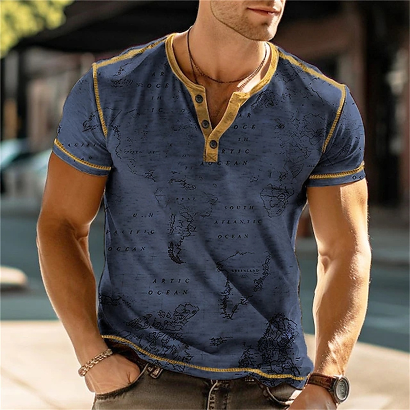 Herren-Henry-Shirts mit lustig – Vintage Fashion For Mens Bewertung und Preis