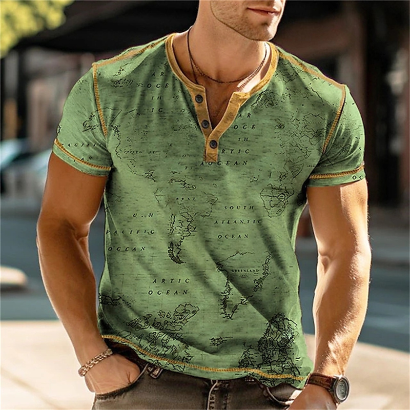 Herren-Henry-Shirts mit lustig – Vintage Fashion For Mens Bewertung und Preis